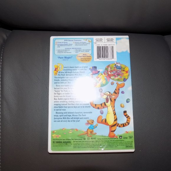 Winnie the Pooh - Springtime with Roo (DVD, 2004) - Picture 3 of 3